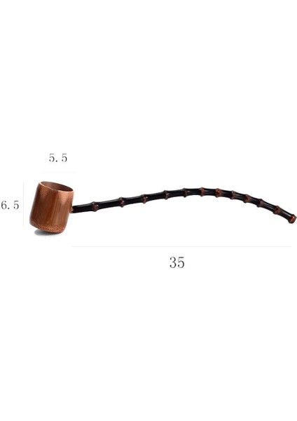 12 Bambu Su Kaşığı Çay Kaşığı Su Bambu Kepçe Kepçe Japon Tarzı Kaşık Uzun Saplı Kazan Çay Seti Aksesuarları Kaşık Bambu (Yurt Dışından) indirimleri