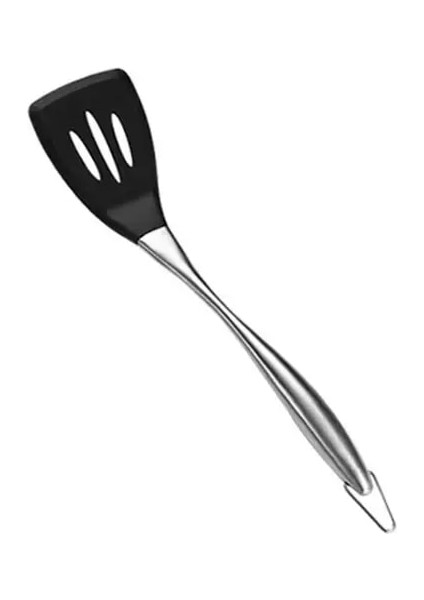 B Anti-Pas Faydalı Pişirme Çorba Kaşığı Turner Mutfak Gadget Kolay Temizlik Oluklu Spatula Yapışmaz Ev Gereçleri (Yurt Dışından)