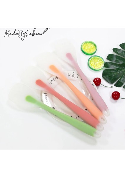 Bordo Evrensel Isıya Dayanıklı Entegre Kolu Silikon Kaşık Kazıyıcı Spatula Dondurmalı Pasta Mutfak Aracı Gereç Tencere Aracı (Yurt Dışından) indirimleri