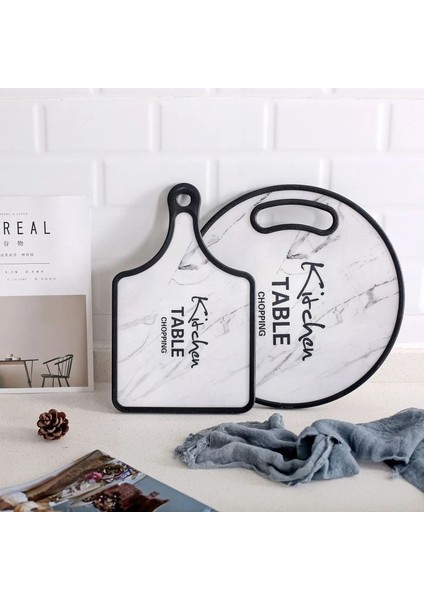 Dikdörtgen Mutfak Doğrama Blokları Pp Ahşap Çift Taraflı Kesme Peynir Tahtası Pizza Suşi Ekmek Bütün Buz Çözme Tepsisi 1 Adet Kesme Tahtası (Yurt Dışından) fiyatları