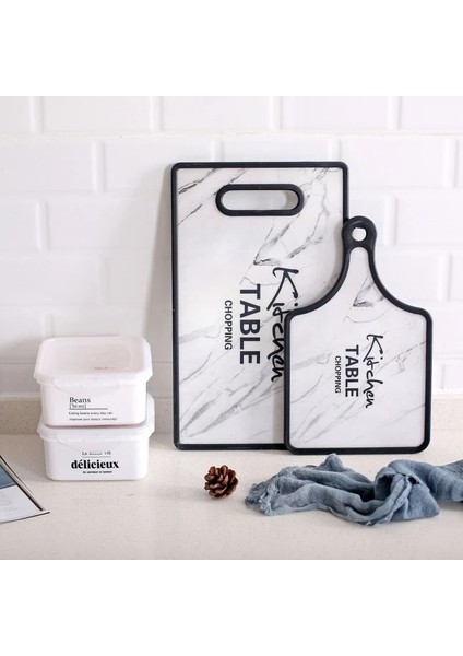 Dikdörtgen Mutfak Doğrama Blokları Pp Ahşap Çift Taraflı Kesme Peynir Tahtası Pizza Suşi Ekmek Bütün Buz Çözme Tepsisi 1 Adet Kesme Tahtası (Yurt Dışından) fırsatları