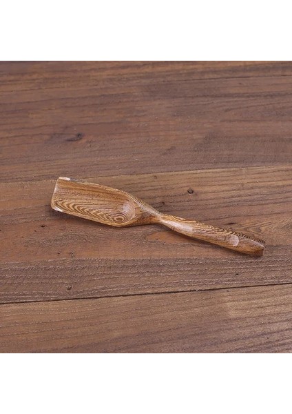 Koyu Haki 17 cm 1 Adet Nefis Bambu Ahşap Kepçe Siyah Sandal Ağacı Çiçek Armut Tavuk Kanadı Çay Kaşığı Özelleştirilmiş Çin Çayı Aksesuarları (Yurt Dışından)