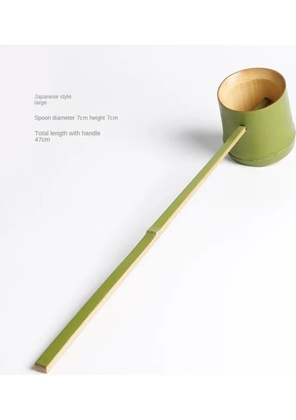 03 Içecek Kaşığı Teaware El Yapımı Retro Uzun Saplı Uzun Saplı Bambu Çay Odası Ev Mutfak Aracı Şarap Likör Kaşığı Almak (Yurt Dışından)