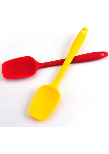 Turuncu Yeni 1 Pc Mutfak Silikon Krem Tereyağı Kek Spatula Karıştırma Meyilli Kazıyıcı Fırça Tereyağı Mikser Kek Fırçaları Pişirme Aracı Mutfak (Yurt Dışından) indirimleri
