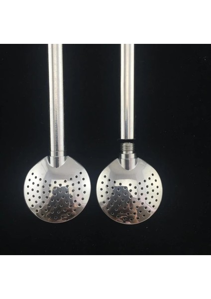 Koyu Mavi Opp Paketi Paslanmaz Çelik Içme Saman Kaşık Çay Filtresi Yerba Mate Çay Pipetleri Bombilla Kabak Yeniden Kullanılabilir Kahve Çay Aletleri Yıkanabilir Çay Aracı (Yurt Dışından)