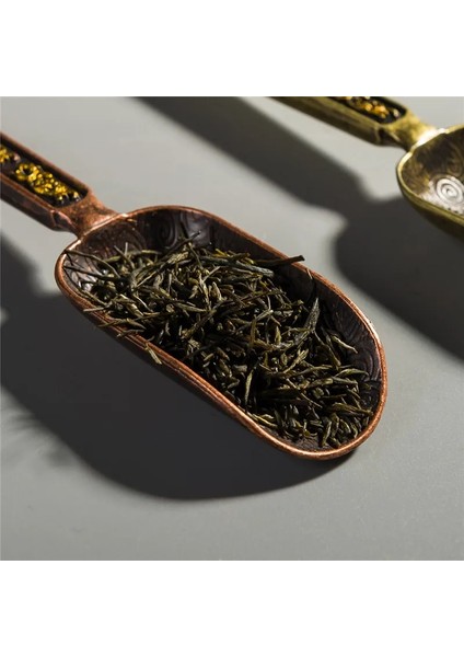 Ahşap C Alaşım Çay Kaşığı Xiangyun Caddy Çay Kaşığı Kung Fu Çay Seti Çay Töreni Eşyaları Çay Küreği Kürek Kaşık Fındık Kaşık Kaşık Baharat (Yurt Dışından)