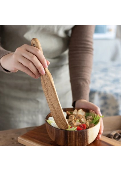 Stilleri 1 Ahşap Pirinç Kaşığı Spatula Biftek Kızartma Sosu Yapışmaz Pişirme Araçları Spatula Aksesuarları De Mutfağı Pişirme Aksesuarları (Yurt Dışından) indirimleri