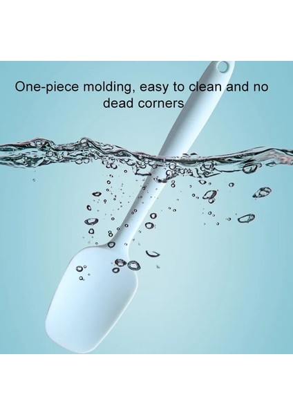 Silikon Kaşık 9 Sıcak Evrensel Isıya Dayanıklı Entegre Kolu Silikon Kaşık Kazıyıcı Spatula Dondurma Kek Mutfak Aracı Gereç Kolaylık (Yurt Dışından) indirimleri