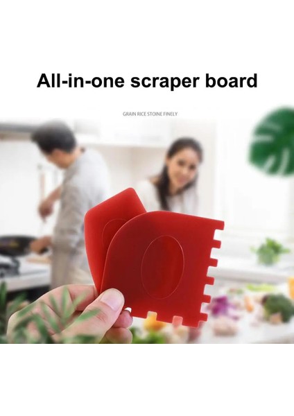 Siyah 2 Adet Krem Kazıyıcı Takım Dıy Mutfak Düz Ark Diş Şekli Krem Ekmek Kesici Plastik Kek Mantı Kazıyıcı Pişirme Fondan Araçları (Yurt Dışından) modelleri