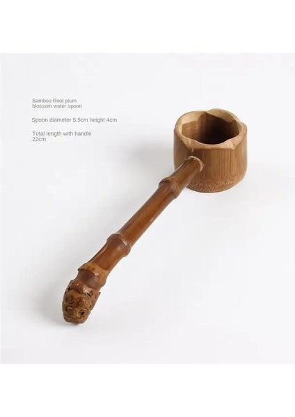 06 Doğal Yaratıcı Çay Töreni Aksesuarları Çay Aksesuarları Ev Kaşık Bambu Bambu Su Kaşığı Çay Kaşığı Japon Tarzı (Yurt Dışından)