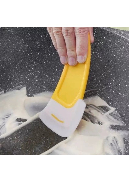 15X6 cm 1 Adet Silikon Temizleme Spatula Mutfak Yıkama Kazıyıcı Kek Pişirme Kazıyıcılar Pasta Alet Kirli Tava Pot Yemekleri Temizleme Araçları (Yurt Dışından) modelleri