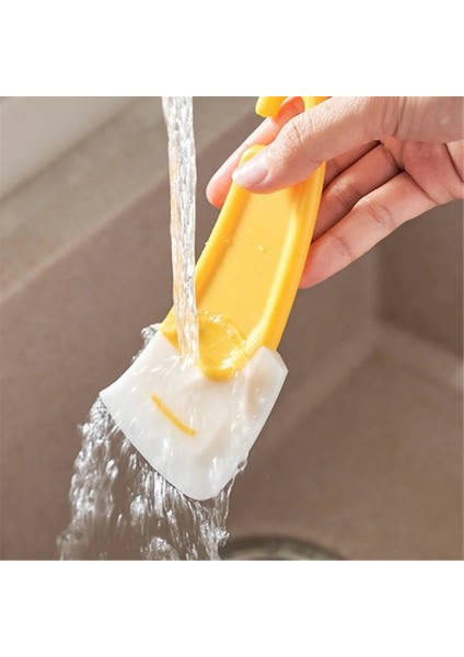 15X6 cm 1 Adet Silikon Temizleme Spatula Mutfak Yıkama Kazıyıcı Kek Pişirme Kazıyıcılar Pasta Alet Kirli Tava Pot Yemekleri Temizleme Araçları (Yurt Dışından) fırsatları