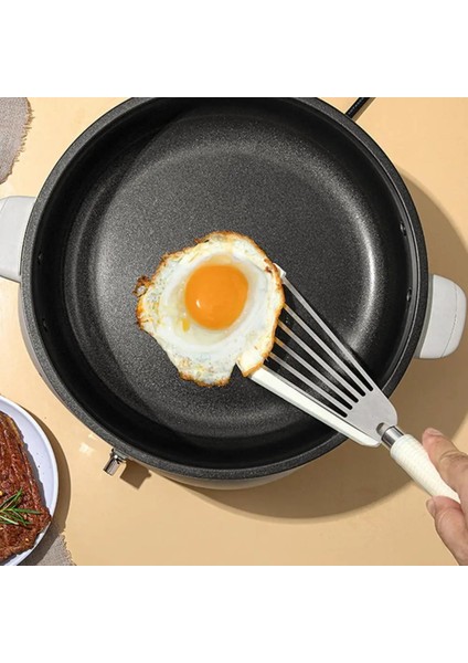 Beyaz Dayanıklı Pişirme Spatula Çizilmez Kızartma Spatula Yapışmaz Sığır Eti Yumurta Mutfak Kazıyıcı Çok Fonksiyonlu (Yurt Dışından) fiyatları