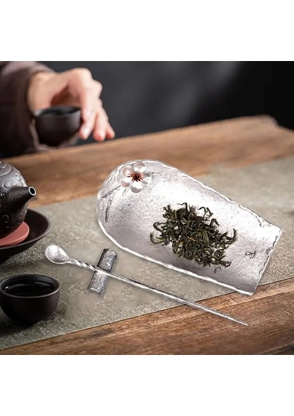 Bir Çay Töreni Seti Çay Yapımı Çok Amaçlı Çay Yaprağı Ölçü Kaşığı Servis Gereçleri (Yurt Dışından)