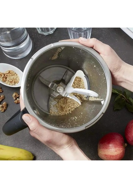 Beyaz Mükemmel Karıştırma Kazıyıcı Gıda Sınıfı Basit Kullanım Döner Ocak Gıda Spatula Emek Tasarrufu Sağlayan Krem Kazıyıcı Mutfak Aracı (Yurt Dışından) indirimleri
