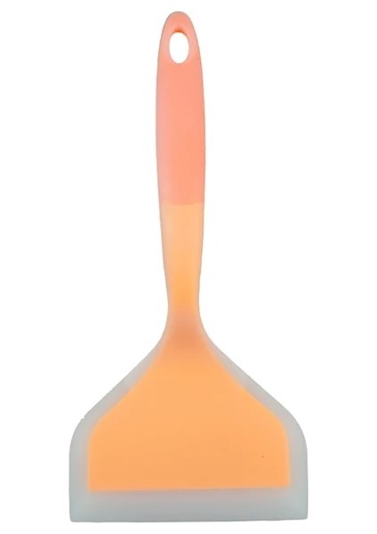 Turuncu Silikon Mutfak Gereçleri Pişirme Gereçleri Spatula Sığır Eti Yumurta Mutfak Kazıyıcı Geniş Pizza Pişirme Araçları Kürek Yapışmaz Spatula (Yurt Dışından)