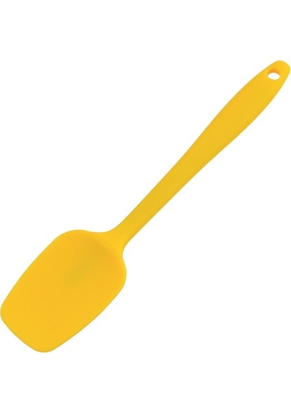 Sarı Evrensel Isıya Dayanıklı Hepsi Bir Arada T Kürek Kolu Silikon Kaşık Kazıyıcı Dondurma Pişirme Kek Mutfak Aksesuarları (Yurt Dışından)