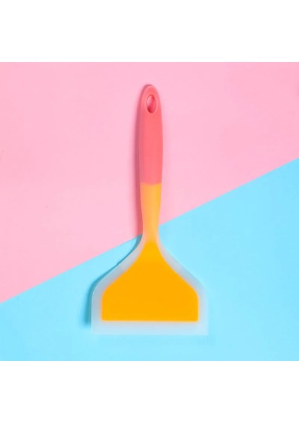 L Silikon Spatula Pişirme Gereçleri Sığır Eti Yumurta Mutfak Kazıyıcı Geniş Pizza Pişirme Araçları Kürek Yapışmaz Spatula Mutfak (Yurt Dışından) fırsatları