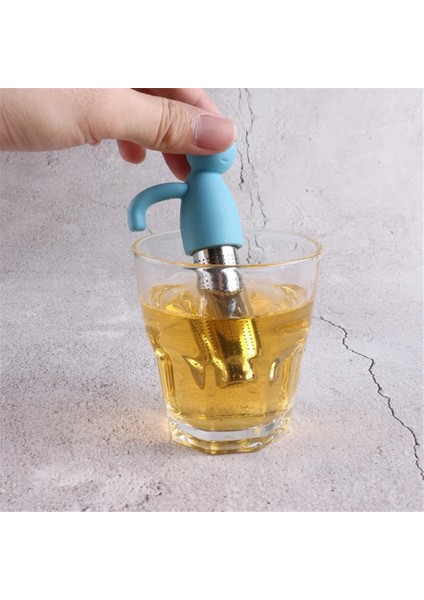 Baykuş Çay Demlik Paslanmaz Çelik Hasır Çay Demlik Yaratıcı Çay Süzgeçleri Silikon Saplı Çay Filtresi Demlik Çay Poşeti Baharat Bitkisel Elek Teaware (Yurt Dışından)
