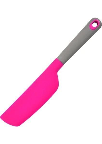 Gül Kırmızı Uzun 34 cm Kek Krem Spatula Yapışmaz Omlet Spatula Tereyağı Kazıyıcı Un Karıştırma Pişirme Aracı Isıya Dayanıklı Pasta Kazıyıcı (Yurt Dışından)