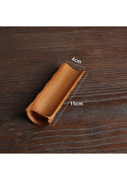 Stil 4 Çay Narin Bambu Çin Retro Çay Doğal Aksesuar Seti Kaşık Ahşap Çay Kaşığı Kongfu Kepçe Tarzı Mutfak Taşınabilir Çay (Yurt Dışından)