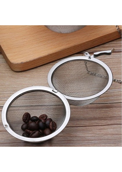 4.5 cm Paslanmaz Çelik Çay Demlik Demlik Tepsi Baharat Çay Süzgeci Bitkisel Filtre Teaware Aksesuarları Mutfak Aletleri Çay Demlik Çay (Yurt Dışından)
