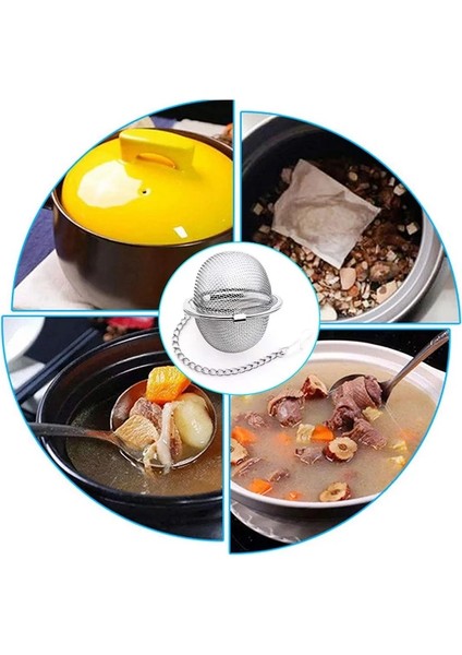 4.5 cm Paslanmaz Çelik Çay Demlik Demlik Tepsi Baharat Çay Süzgeci Bitkisel Filtre Teaware Aksesuarları Mutfak Aletleri Çay Demlik Çay (Yurt Dışından)