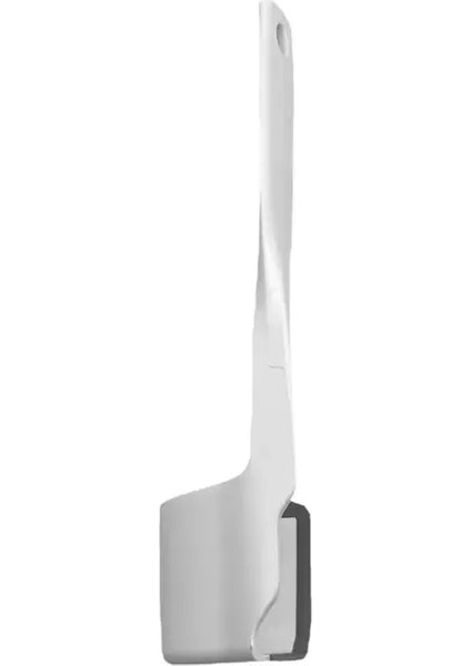 Beyaz Büyük Gıda Spatula Ergonomik Tasarım Emek Tasarrufu Sağlayan Döner Ocak Pick-Up Spatula Turner Kolay Temizlik Gıda Kazıyıcı Mutfak Aracı (Yurt Dışından)