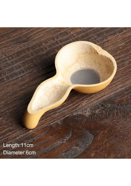 A8 Yeni Çay Süzgeçleri Bambu Rattan Kabak Şekilli Çay Yaprakları Huni Çay Masası Süsü Çay Töreni Aksesuarları (Yurt Dışından)