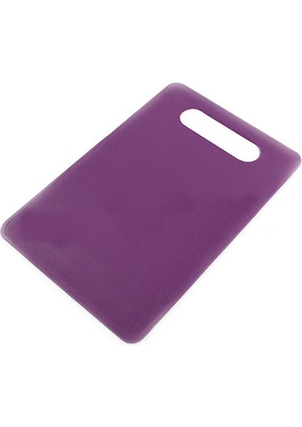 Mor 29X19X0.2 cm 1 Adet Plastik Çift Taraflı Doğrama Blokları Sebze Meyve Kare Kesme Tahtası Mutfak Aracı (Yurt Dışından)