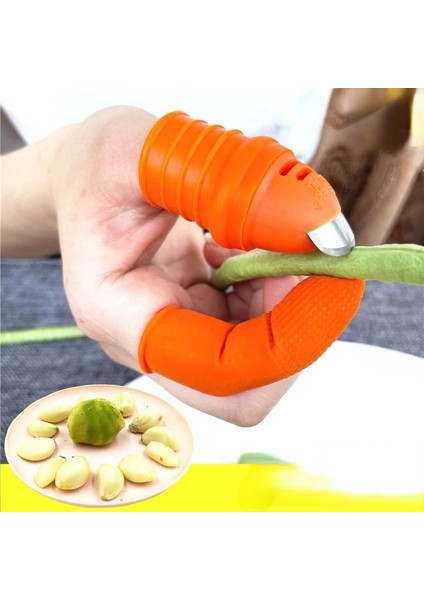 Erkekler Set 1 Takım Silikon Parmak Koruyucu Bıçak ile Meyve Sebze Başparmak Bıçak Parmak Koruma Mutfak Aletleri Mutfak Aksesuarları (Yurt Dışından) modelleri