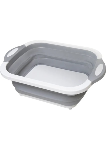 1 Adet Ev Katlanır Lavabo Tahliye Sepeti Kesme Tahtası Katlanabilir Kesme Sepeti Yıkama Lavabo Drenaj Kesme Tahtası (Yurt Dışından)