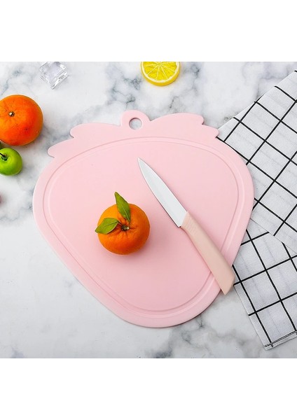 Pembe Çocuk Gıda Takviyesi Plastik Kesme Tahtası Pişirme Mutfak Sebze Plastik Kesme Tahtası Tezgahı Güçlü (Yurt Dışından) fırsatları