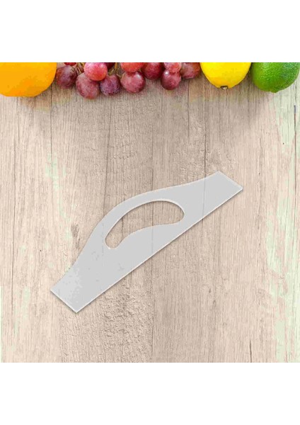 27.9x8.9cm Kesme Tahtası Sapı Şablonu Ağaç Işleme Büyük Şarküteri Tahtası Sapı Şablonu (Yurt Dışından)