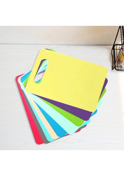 D Renkli Plastik Kaymaz Kesme Tahtası Mutfak Peynir Talaşı Planya Mutfak Ev Dekorasyon Aksesuarları Mutfak Aracı Mutfak (Yurt Dışından) fırsatları