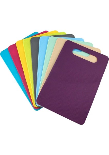 Nane Yeşili 29X19X0.23 cm 1 Adet Mutfak Aletleri Çok Renkli Kolay Temizlenebilir Kaymaz Plastik Kesme Tahtası Gıda Kesme Bloğu Mat Aracı Mutfak Aşçı Malzemeleri (Yurt Dışından)