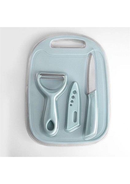Dört Parçalı Set Yeşil Anne ve Bebek Tamamlayıcı Mama Bıçakları Çocuk Kesme Tahtaları Meyve Kutuları Çocuk Mini Kesme Tahtaları Bebek (Yurt Dışından) modelleri