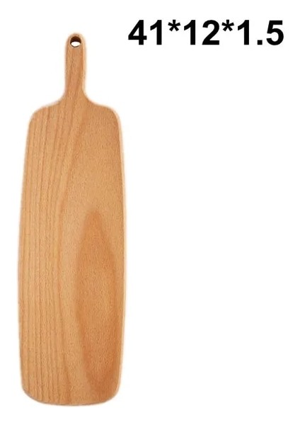 Stil 3 Ahşap Pizza Tabağı Dim Sum Kesme Tahtası Breadboard Mutfak Kesme Tahtası Suşi Sebze Et Kaymaz Kesme Pedi Mutfak Aracı (Yurt Dışından)