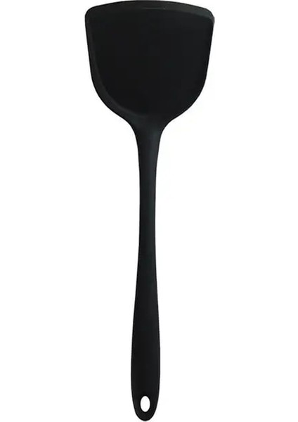 Siyah Mutfak Pişirme Gereçleri Çeviriciler Yaratıcı Silikon Spatula Mutfak Pişirme Silikon Yapışmaz Spatula Ev Pişirme Spatula (Yurt Dışından)