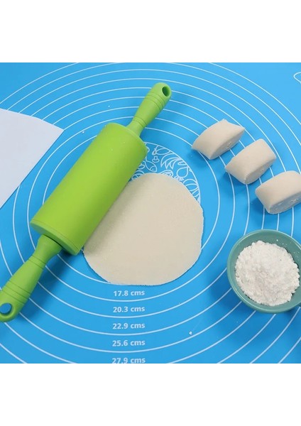 Mavi Mutfak Aksesuarları Silikon Pişirme Paspaslar Levha Pizza Hamuru Yapışmaz Makinesi Tutucu Pasta Pişirme Araçları Mutfak Alet Eşyaları (Yurt Dışından) fırsatları