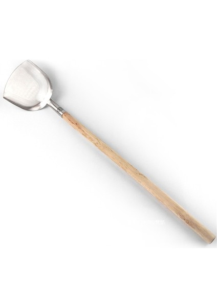 19 cm Wok Spatula Paslanmaz Çelik Turner Pişirme Aracı Uzun Saplı Restoran Şefi Büyük Turners Spatula Gereçler Wok Büyük Kürek Maşa (Yurt Dışından) fiyatları