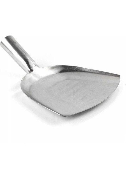 19 cm Wok Spatula Paslanmaz Çelik Turner Pişirme Aracı Uzun Saplı Restoran Şefi Büyük Turners Spatula Gereçler Wok Büyük Kürek Maşa (Yurt Dışından) fırsatları