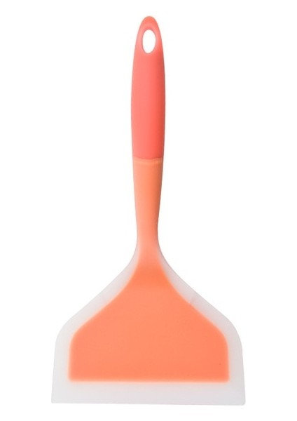 Turuncu Silikon Mutfak Gereçleri Pişirme Gereçleri Spatula Sığır Eti Yumurta Mutfak Kazıyıcı Geniş Pizza Pişirme Araçları Kürek Yapışmaz Spatula (Yurt Dışından)