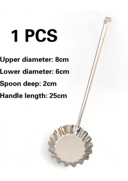 1 PCS10 Dayanıklı Taşınabilir El Yapımı Demir Yapışmaz Turner Pota Gıda Wok Spatula Kaşık Mutfak Gereçleri Pişirme Gereç Tencere Eşyaları (Yurt Dışından)