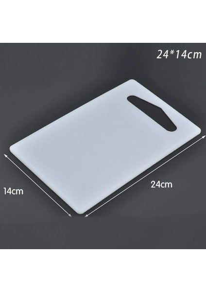 24X14CM Dayanıklı Pp Kesme Tahtası Kaymaz Sebze Meyve Kesme Tahtası Ev Mutfak Için Kamp Kesme Tahtası Kolay Temizlenebilir Taşıma Aracı (Yurt Dışından)