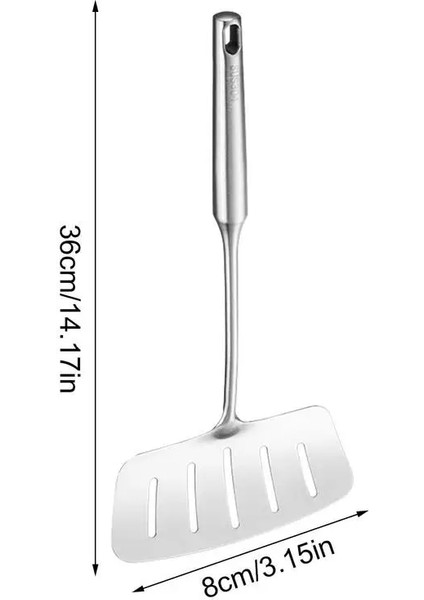 Spatula Paslanmaz Çelik Paslanmaz Çelik Kızartma Spatula Paslanmaz Balık Turner Balık Yumurta Et Için Rahat Ergonomik Saplı (Yurt Dışından) modelleri