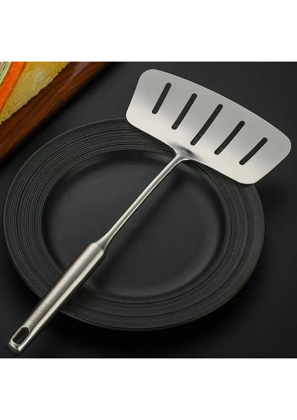 Spatula Paslanmaz Çelik Paslanmaz Çelik Kızartma Spatula Paslanmaz Balık Turner Balık Yumurta Et Için Rahat Ergonomik Saplı (Yurt Dışından) fırsatları