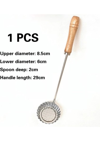 1 Adet Dayanıklı Taşınabilir El Yapımı Demir Yapışmaz Turner Kepçe Gıda Wok Spatula Kaşık Mutfak Gereçleri Pişirme Gereç Tencere Eşyaları (Yurt Dışından)