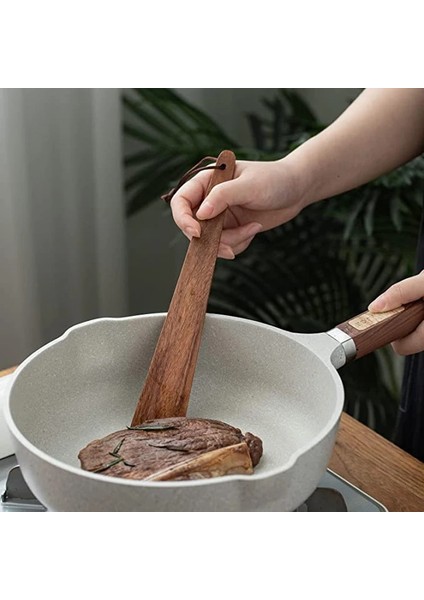 1 Adet Tik Ahşap Spatula Yemek Pişirmek Için Küçük Ahşap Flipper Yapışmaz Spatula Seti Çok Amaçlı Spatula Çevirme Için Dönme Maşası (Yurt Dışından) fırsatları
