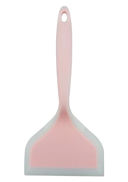 Pembe Siliconen Keuken Ware Kookgerei Spatel Rundvlees Vlees Ei Keuken Schraper Cins Pizza Koken Gereedschap Schop Yapışmaz Spatel (Yurt Dışından)